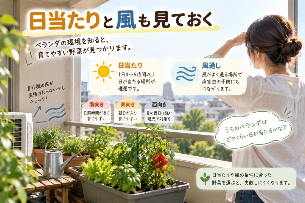 ベランダ菜園
