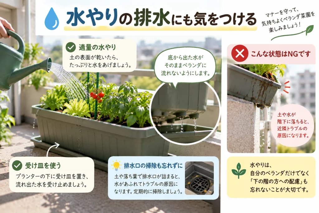 ベランダ菜園