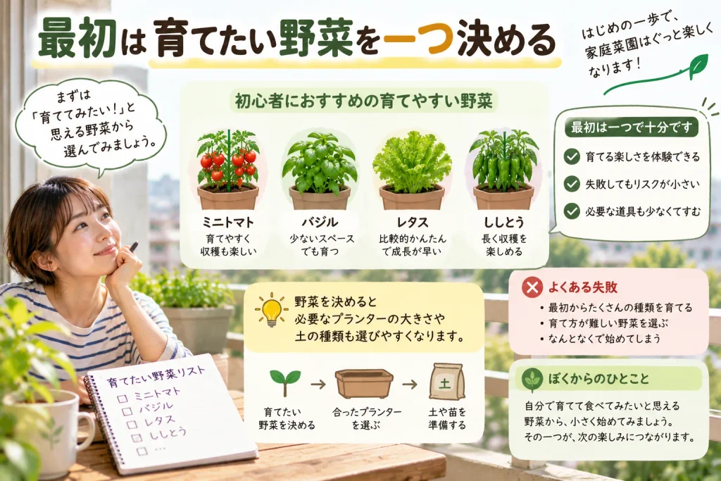 ベランダ菜園