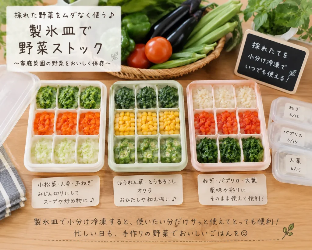 製氷皿野菜