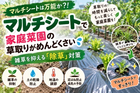 家庭菜園マルチシート