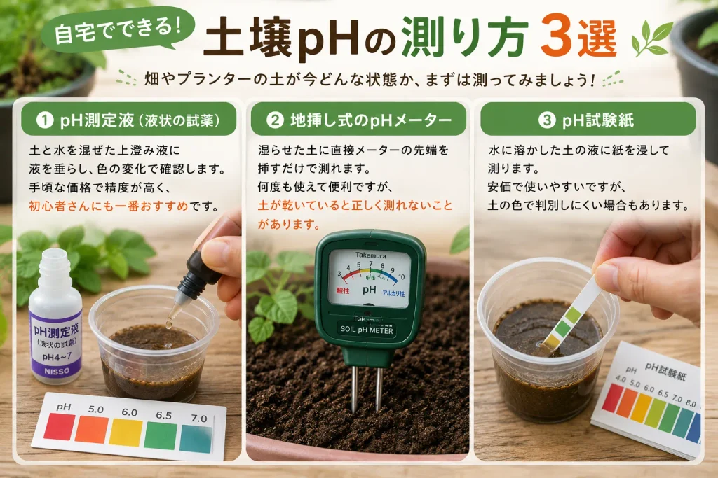 家庭菜園ph