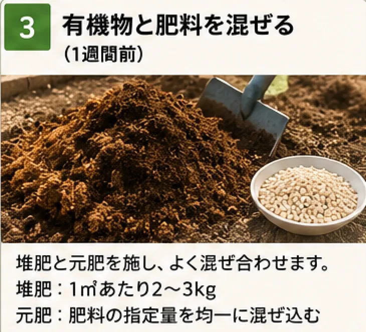家庭菜園土づくり