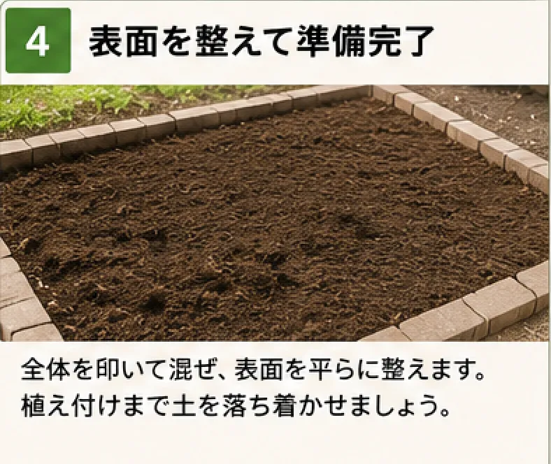 家庭菜園 土作り