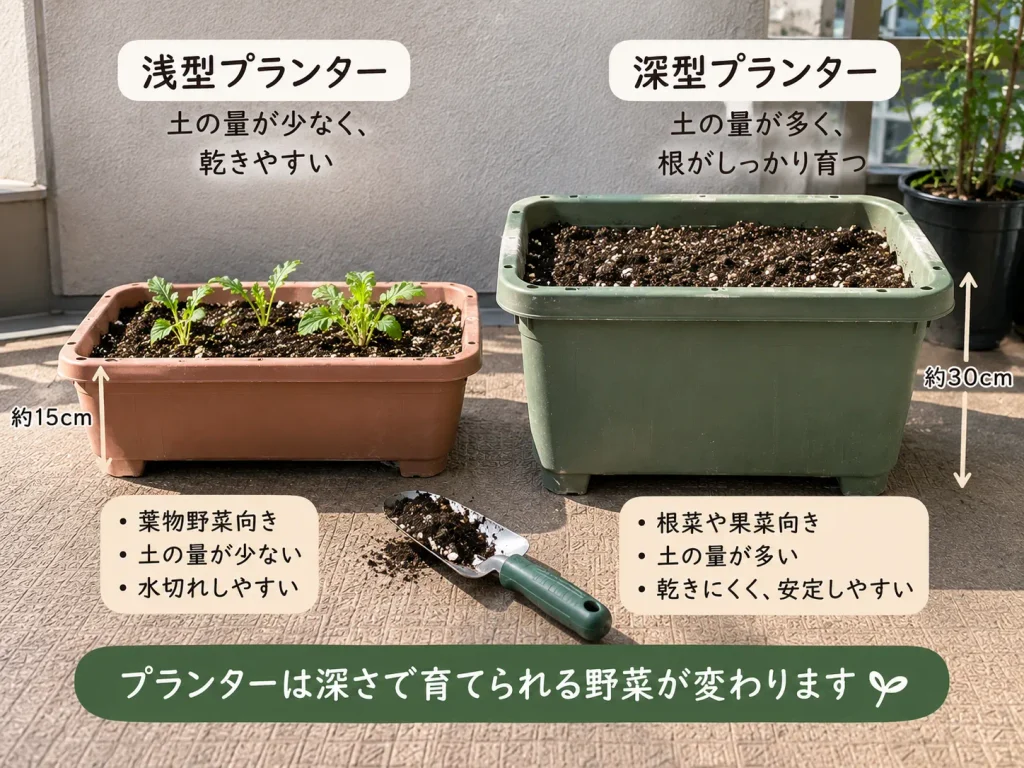 ベランダ菜園
