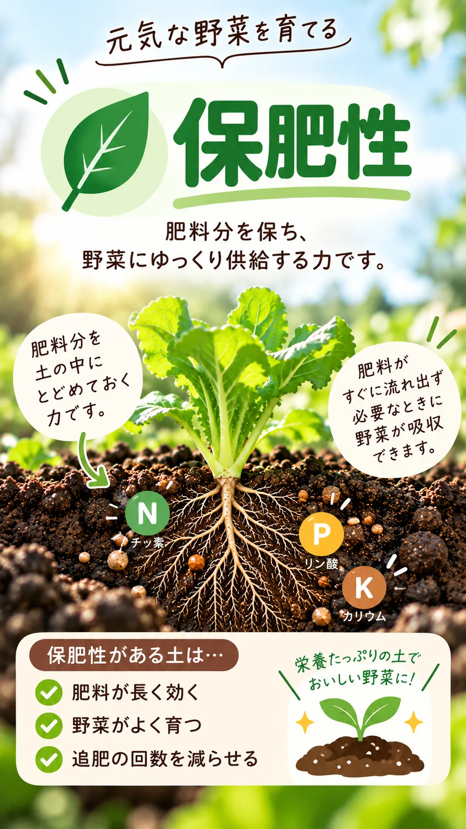 保肥性 土